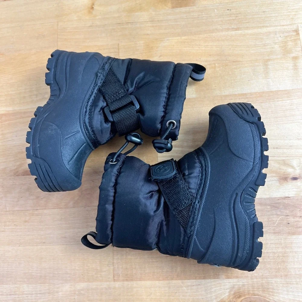 Northside‎ Snow Boots Frosty Toddler Size 5 Black Insulated Waterproof Winter